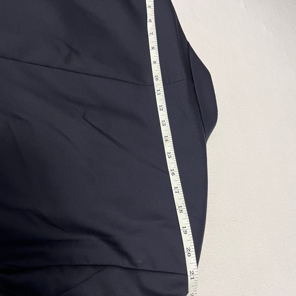 Lauren Ralph Lauren Blazer Mens 48R Navy Blue Gold Button Wool Suit Jacket - Picture 15 of 16
